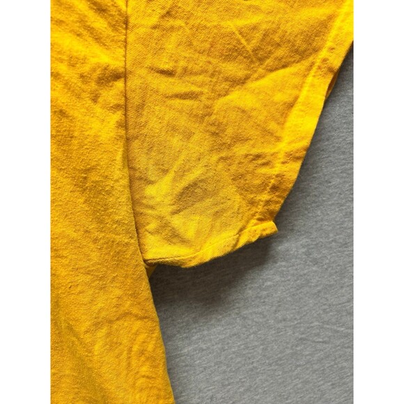Rootz w/ Africa Continent Yellow and Black Size L Short Sleeve - Picture 4 of 7